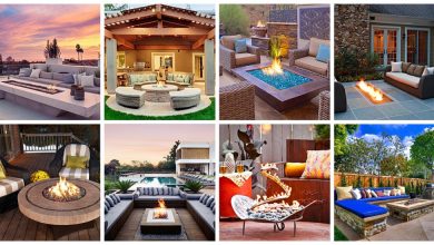 8 Delightful and Affordable Fire pit Decoration Designs 112 outdoor firepit ideas facebook share homebnc 8 Delightful and Affordable Fire pit Decoration Designs - 75