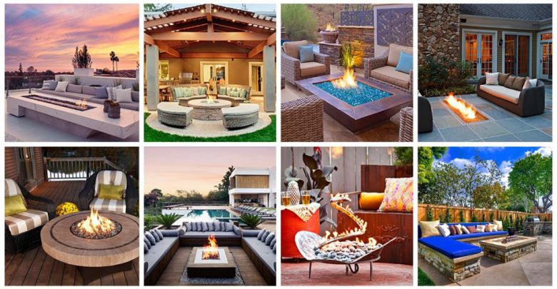 outdoor firepit ideas facebook share homebnc 8 Delightful and Affordable Fire pit Decoration Designs - Fire pit 1