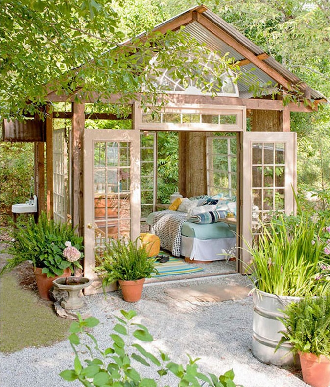 Trending: 15 Garden Designs to Watch for 5 outdoor room in a garden 2 Trending: 15 Garden Designs to Watch for - 5