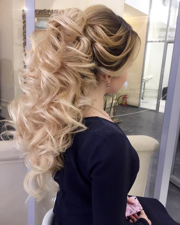 wedding hairstyles 2017 156 81+ Beautiful Wedding Hairstyles for Elegant Brides - 160