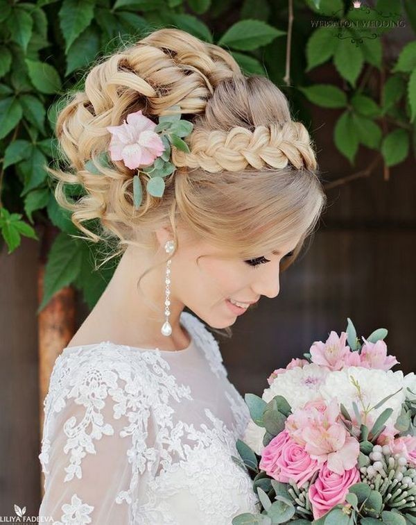 wedding hairstyles 2017 177 81+ Beautiful Wedding Hairstyles for Elegant Brides - 181
