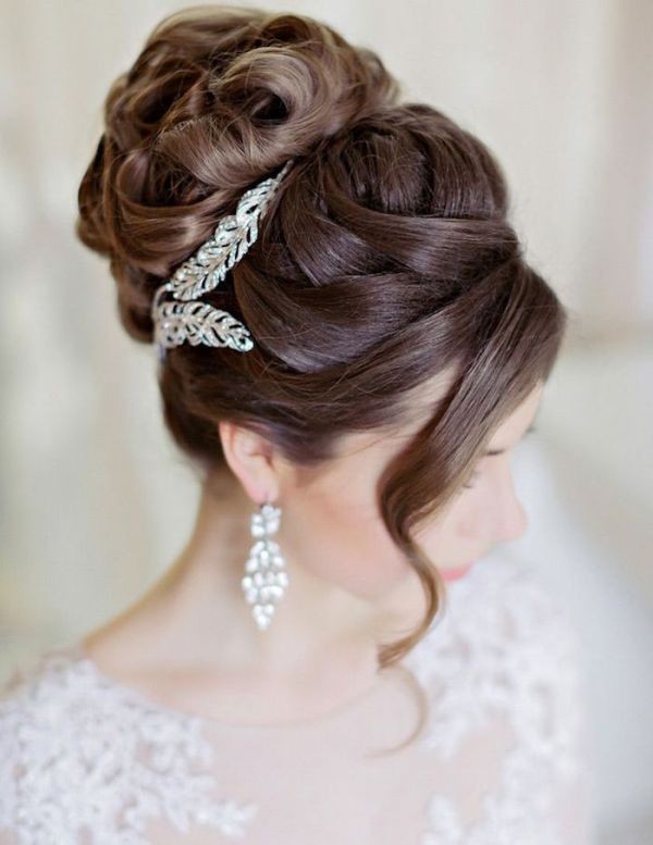 wedding hairstyles 2017 180 81+ Beautiful Wedding Hairstyles for Elegant Brides - 184