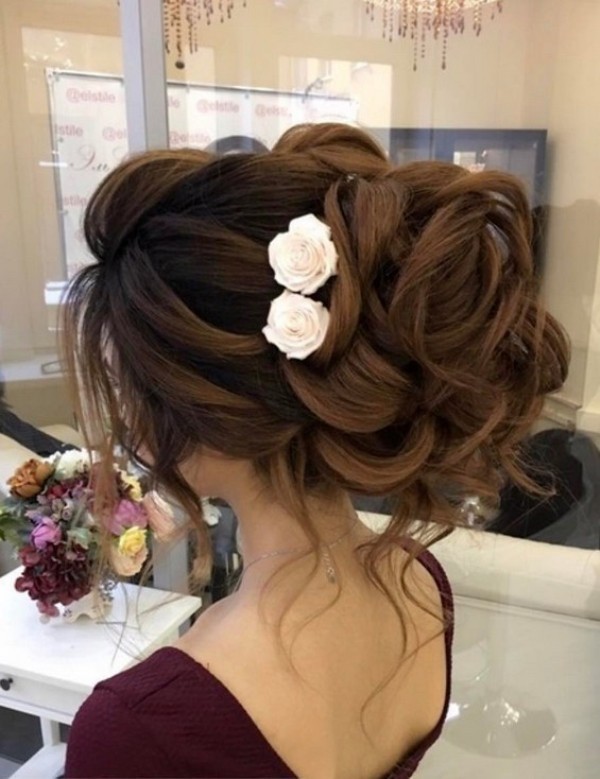 wedding-hairstyles-2017-182 81+ Beautiful Wedding Hairstyles for Elegant Brides in 2021
