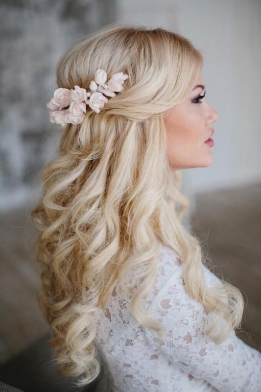wedding hairstyles 2017 28 81+ Beautiful Wedding Hairstyles for Elegant Brides - 30