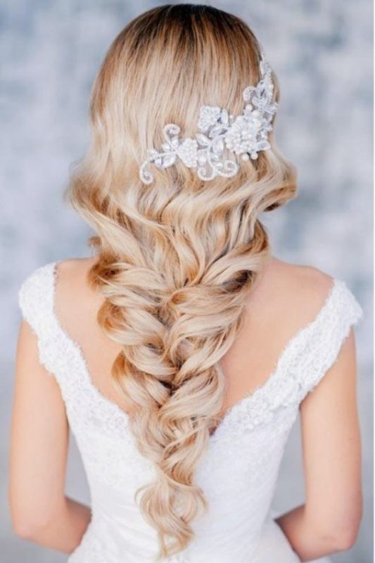 wedding hairstyles 2017 33 81+ Beautiful Wedding Hairstyles for Elegant Brides - 35