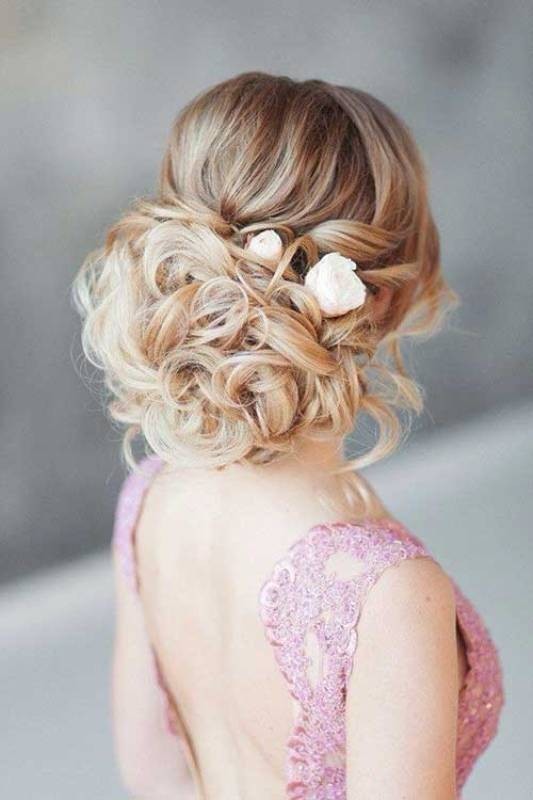 wedding-hairstyles-2017-34 81+ Beautiful Wedding Hairstyles for Elegant Brides in 2021