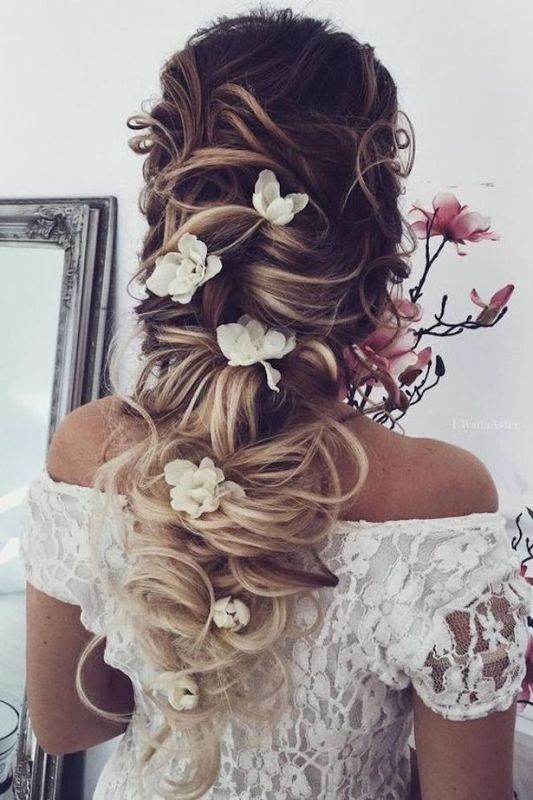wedding-hairstyles-2017-37 81+ Beautiful Wedding Hairstyles for Elegant Brides in 2021