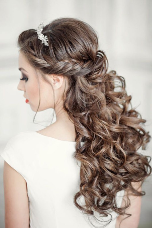 wedding hairstyles 2017 54 81+ Beautiful Wedding Hairstyles for Elegant Brides - 58