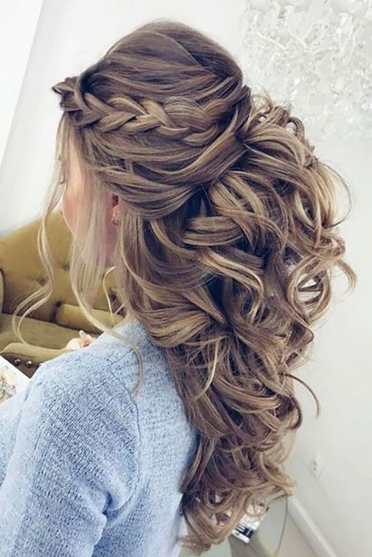 wedding hairstyles 2017 57 81+ Beautiful Wedding Hairstyles for Elegant Brides - 61