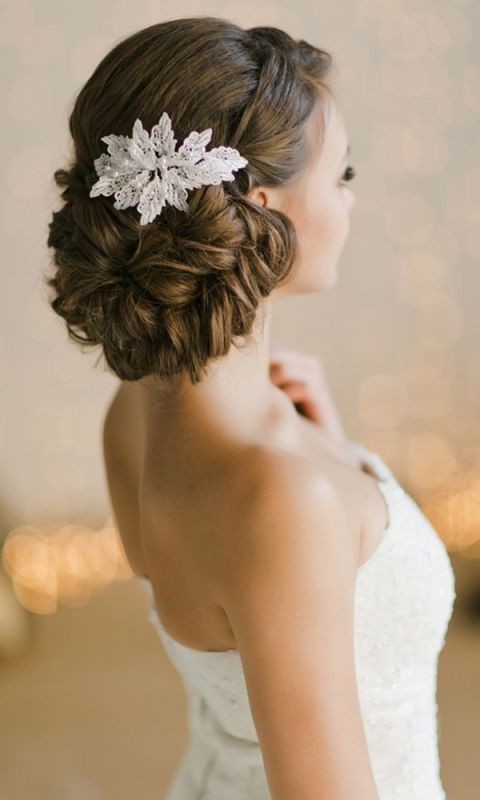 wedding hairstyles 2017 7 81+ Beautiful Wedding Hairstyles for Elegant Brides - 9