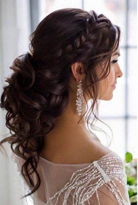 wedding hairstyles 2017 74 81+ Beautiful Wedding Hairstyles for Elegant Brides - 78