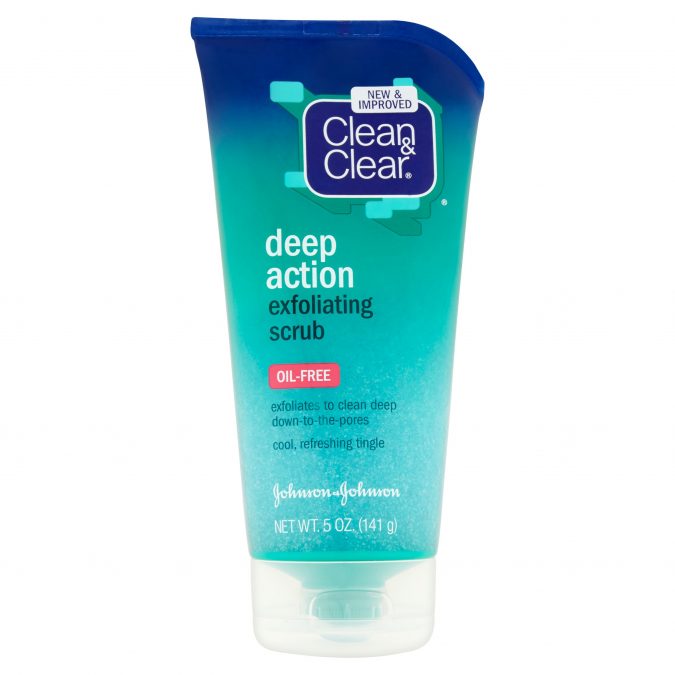 Clean Clear Deep Action Exfoliating Scrub 18 Best-selling makeup products of all time - 17