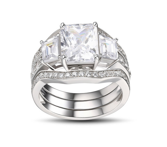 Luxury-Emerald-Cut-White-Sapphire-925-Sterling-Silver-Womens-Engagement-Ring-500318 Lajerrio Disclose Top 10 Elegant Jewelry Trends to Go for in 2020