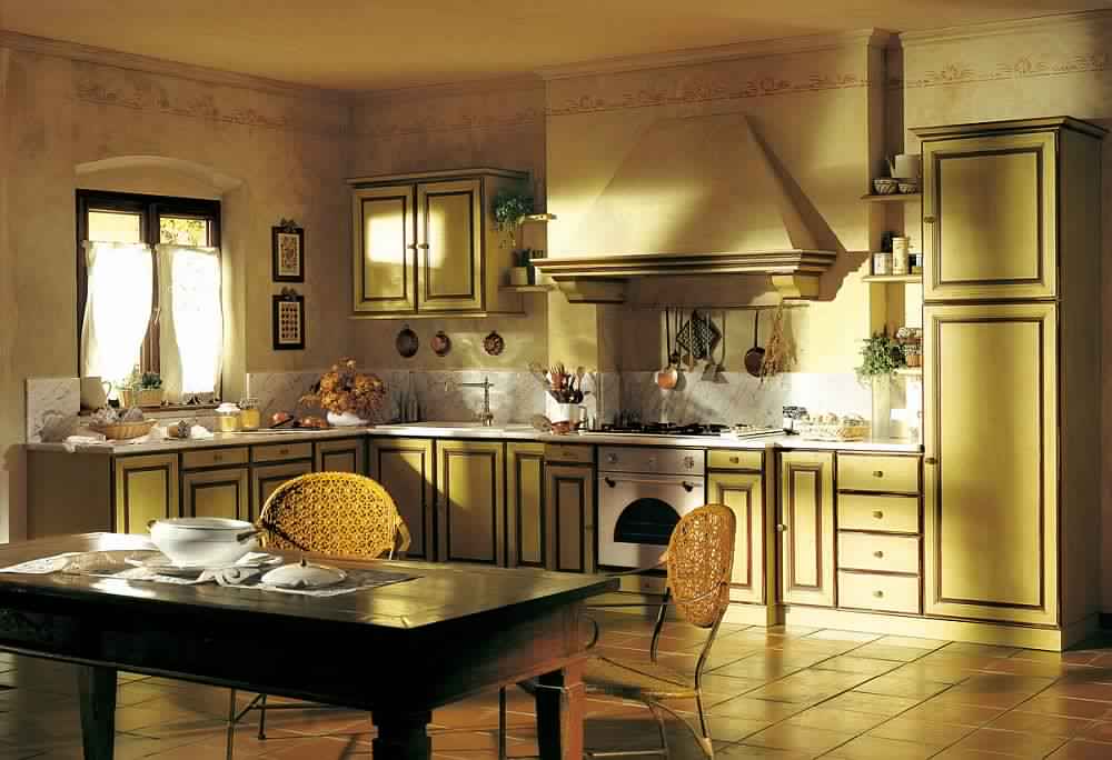 Great Ways to Make Your Dream Green Kitchen 18 Sun filled Mediterranean charm of Southern France combined with unassuming modernity inside the kitchen Great Ways to Make Your Dream Green Kitchen - 16