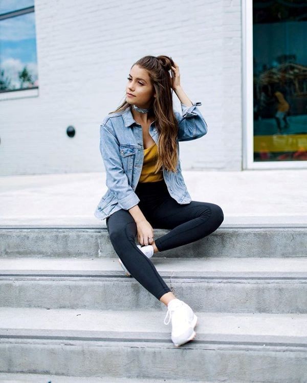10+ Coolest Back-to-School Outfit Ideas This Year 150 denim jackets for school 11 10+ Coolest Back-to-School Outfit Ideas This Year - 150