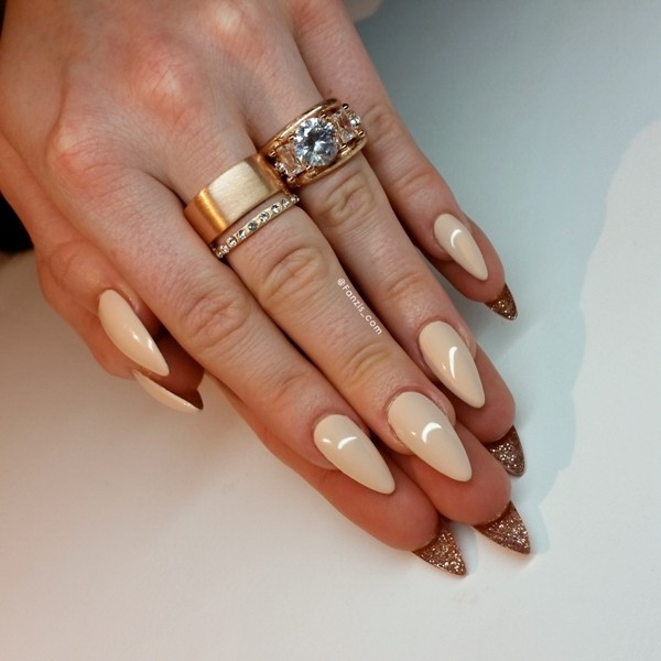 glitter nail art ideas 100 89+ Glitter Nail Art Designs for Shiny & Sparkly Nails - 102
