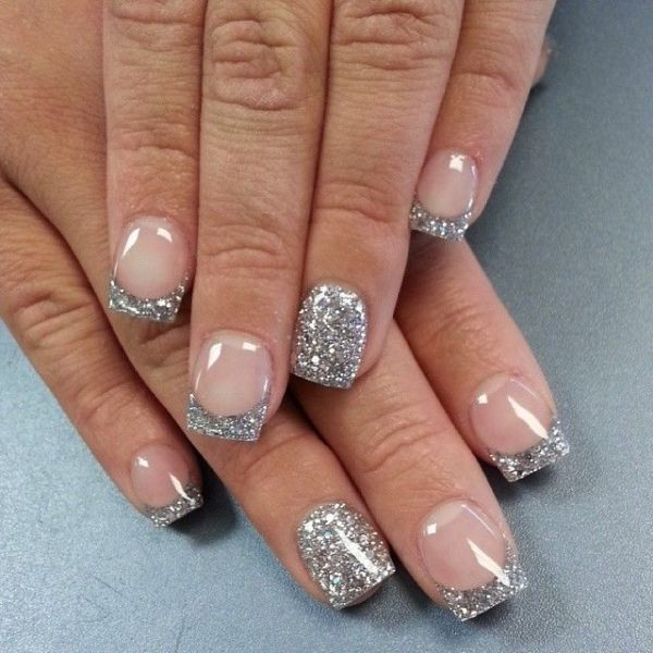 glitter nail art ideas 112 89+ Glitter Nail Art Designs for Shiny & Sparkly Nails - 114