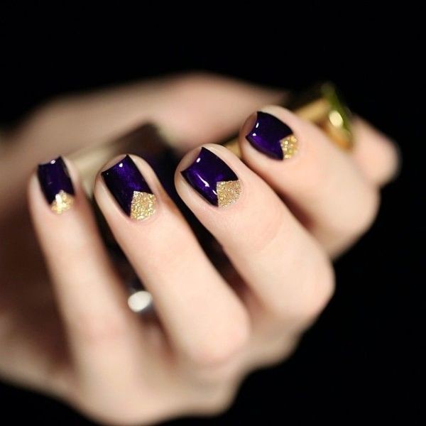 glitter nail art ideas 114 89+ Glitter Nail Art Designs for Shiny & Sparkly Nails - 116
