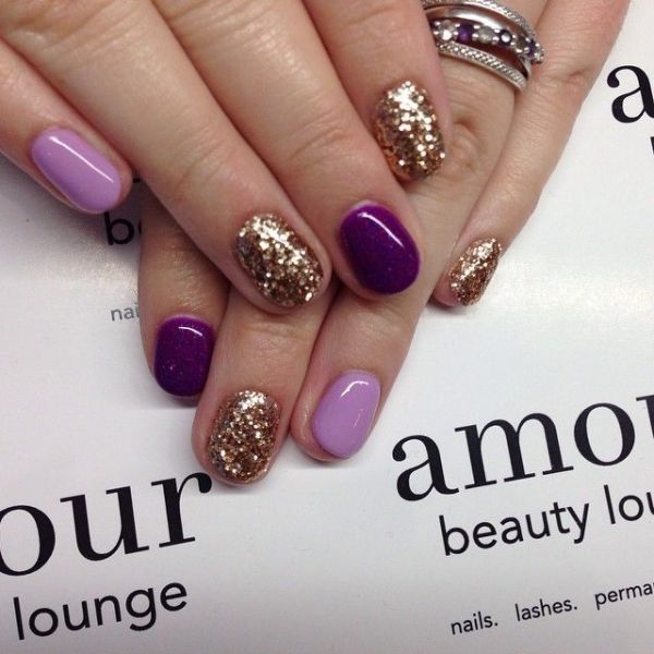 glitter nail art ideas 118 89+ Glitter Nail Art Designs for Shiny & Sparkly Nails - 120