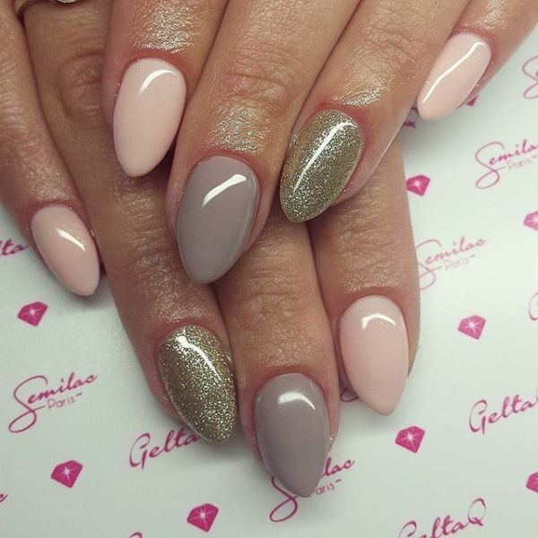 glitter nail art ideas 119 89+ Glitter Nail Art Designs for Shiny & Sparkly Nails - 121