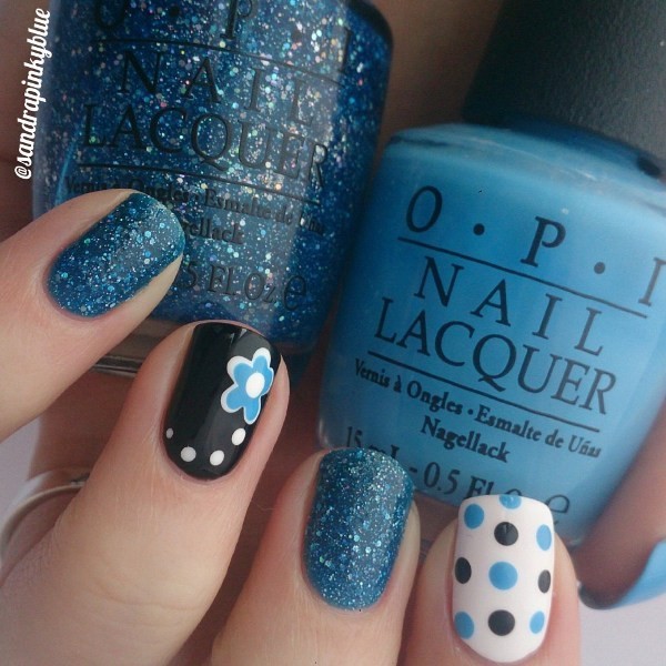 glitter nail art ideas 126 89+ Glitter Nail Art Designs for Shiny & Sparkly Nails - 128