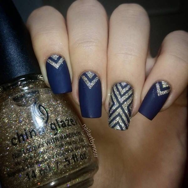 glitter nail art ideas 128 89+ Glitter Nail Art Designs for Shiny & Sparkly Nails - 130
