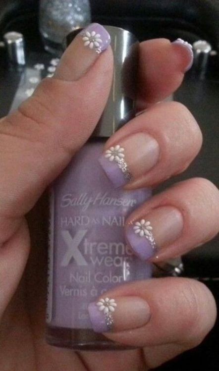 glitter nail art ideas 13 89+ Glitter Nail Art Designs for Shiny & Sparkly Nails - 15