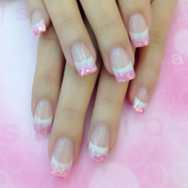 glitter nail art ideas 140 89+ Glitter Nail Art Designs for Shiny & Sparkly Nails - 142