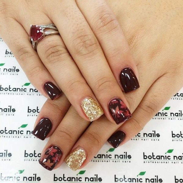 glitter nail art ideas 142 89+ Glitter Nail Art Designs for Shiny & Sparkly Nails - 144