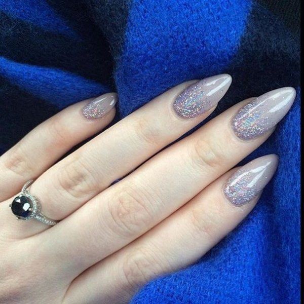 glitter nail art ideas 144 89+ Glitter Nail Art Designs for Shiny & Sparkly Nails - 146