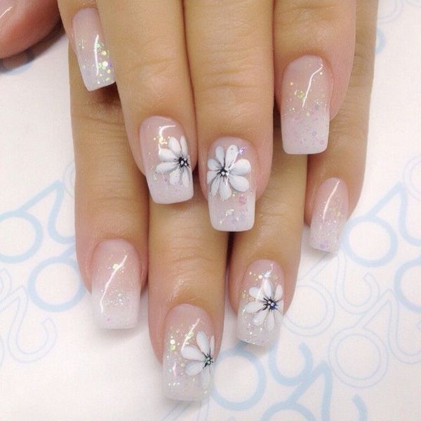 glitter nail art ideas 148 89+ Glitter Nail Art Designs for Shiny & Sparkly Nails - 150