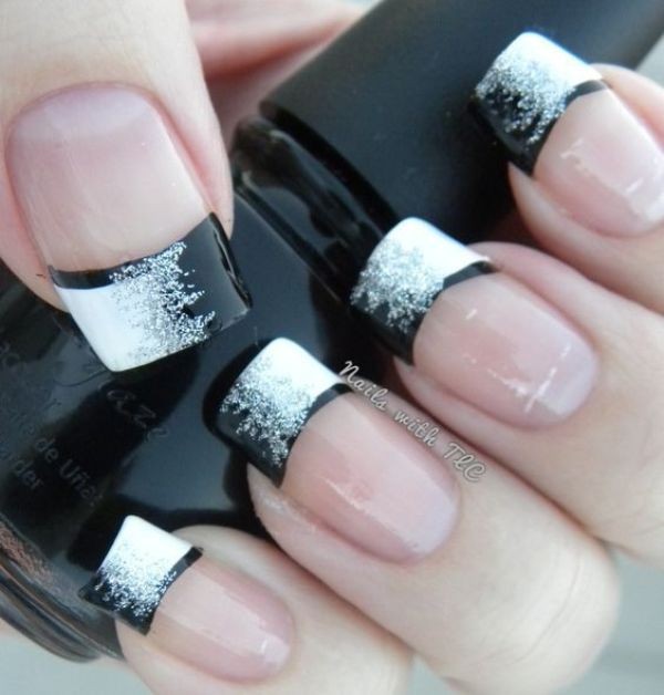 glitter-nail-art-ideas-168 89+ Glitter Nail Art Designs for Shiny & Sparkly Nails