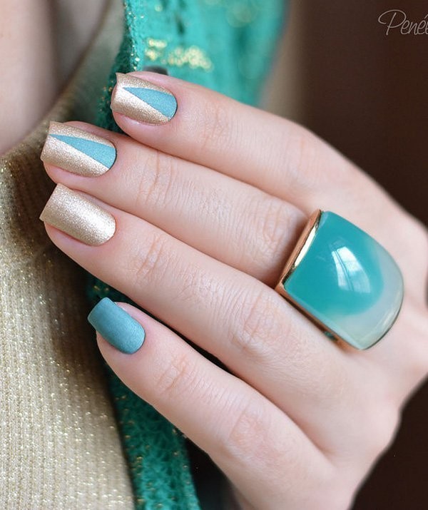 glitter nail art ideas 178 89+ Glitter Nail Art Designs for Shiny & Sparkly Nails - 180