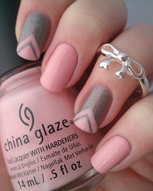 glitter nail art ideas 183 89+ Glitter Nail Art Designs for Shiny & Sparkly Nails - 185