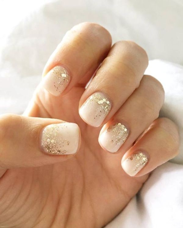 glitter nail art ideas 184 89+ Glitter Nail Art Designs for Shiny & Sparkly Nails - 186