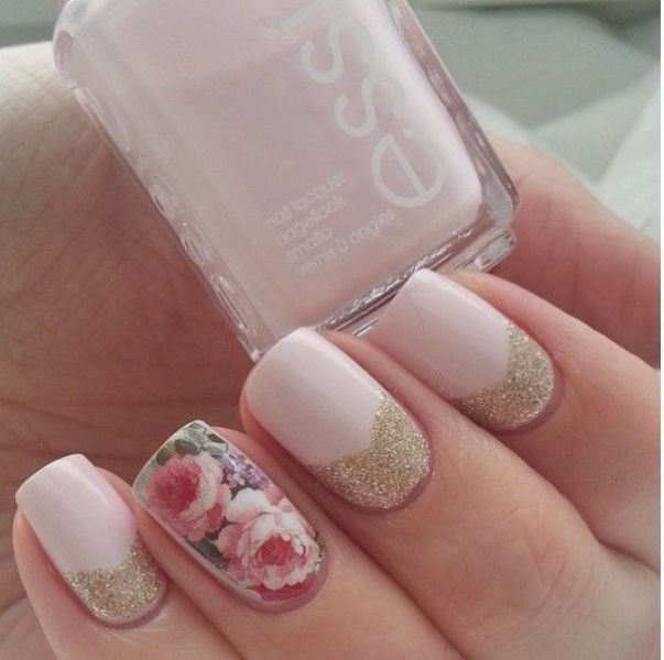 glitter nail art ideas 192 89+ Glitter Nail Art Designs for Shiny & Sparkly Nails - 194