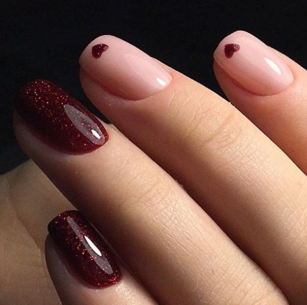 glitter nail art ideas 193 89+ Glitter Nail Art Designs for Shiny & Sparkly Nails - 195