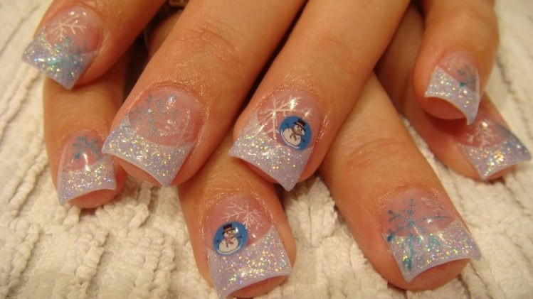 glitter-nail-art-ideas-204 89+ Glitter Nail Art Designs for Shiny & Sparkly Nails