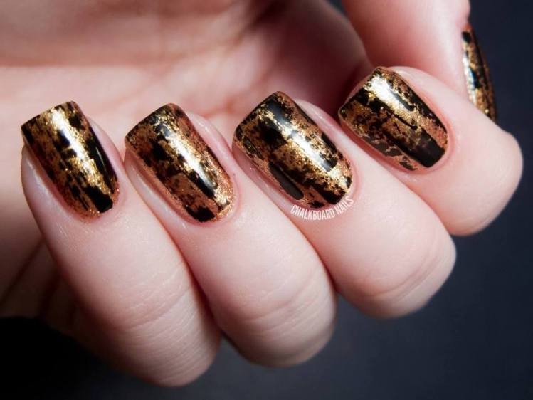 glitter nail art ideas 211 89+ Glitter Nail Art Designs for Shiny & Sparkly Nails - 213