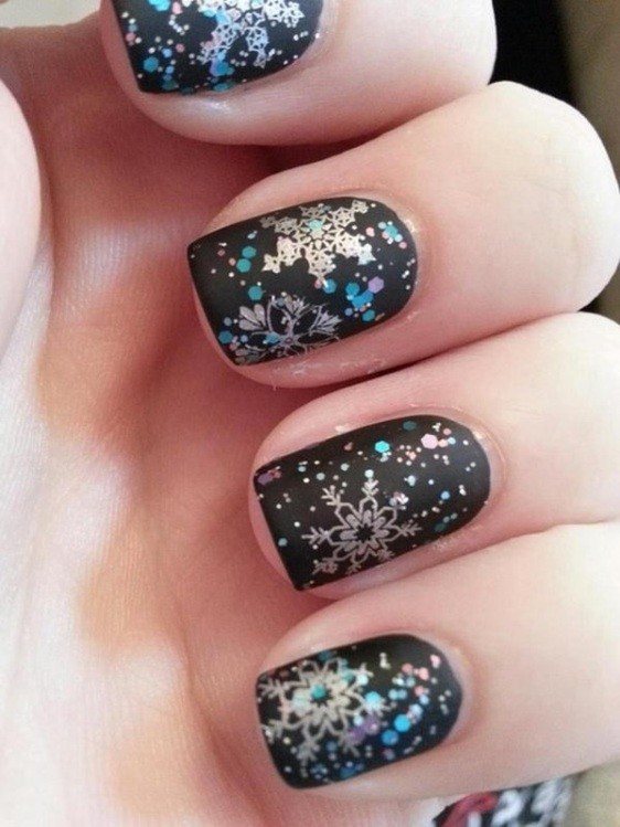 glitter nail art ideas 57 89+ Glitter Nail Art Designs for Shiny & Sparkly Nails - 59