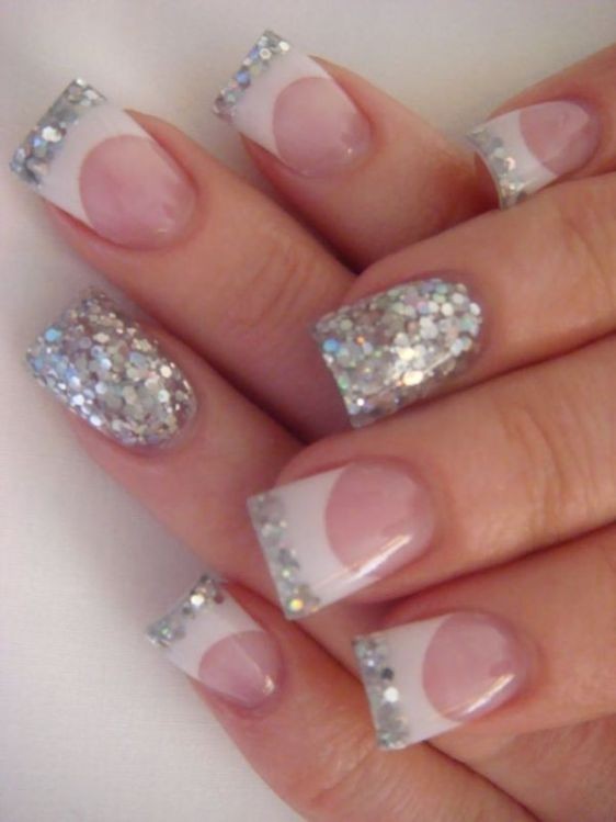 glitter-nail-art-ideas-59 89+ Glitter Nail Art Designs for Shiny & Sparkly Nails