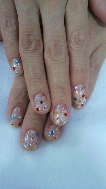 glitter-nail-art-ideas-6 89+ Glitter Nail Art Designs for Shiny & Sparkly Nails