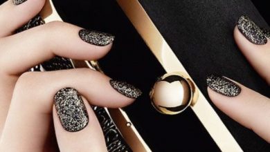 glitter nail art ideas 74 89+ Glitter Nail Art Designs for Shiny & Sparkly Nails - 3 Christmas decoration trends