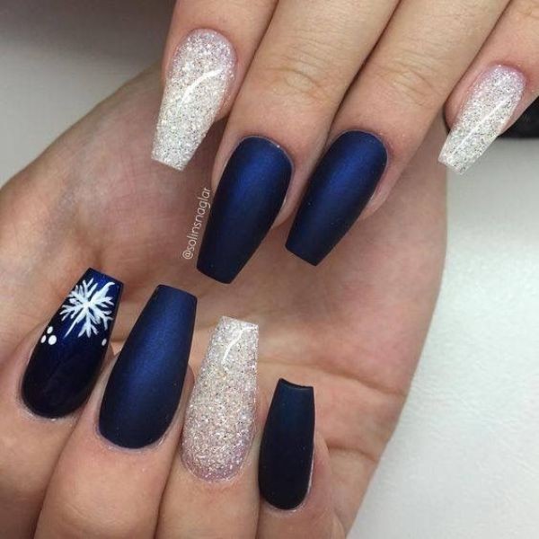 glitter nail art ideas 81 89+ Glitter Nail Art Designs for Shiny & Sparkly Nails - 83