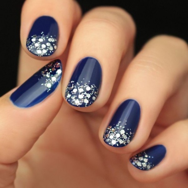 glitter nail art ideas 94 89+ Glitter Nail Art Designs for Shiny & Sparkly Nails - 96