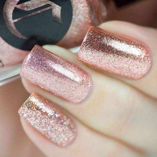 glitter nail art ideas 99 89+ Glitter Nail Art Designs for Shiny & Sparkly Nails - 101