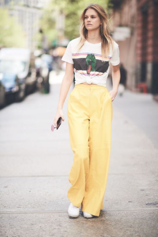 high-waist-trousers-for-school-1 10+ Cool Back-to-School Outfit Ideas for 2020