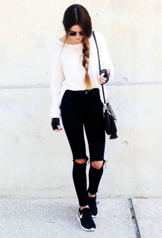 jeans for school 23 10+ Coolest Back-to-School Outfit Ideas This Year - 51