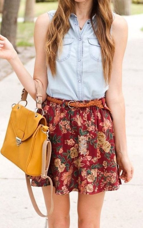miniskirts for school 1 10+ Coolest Back-to-School Outfit Ideas This Year - 64