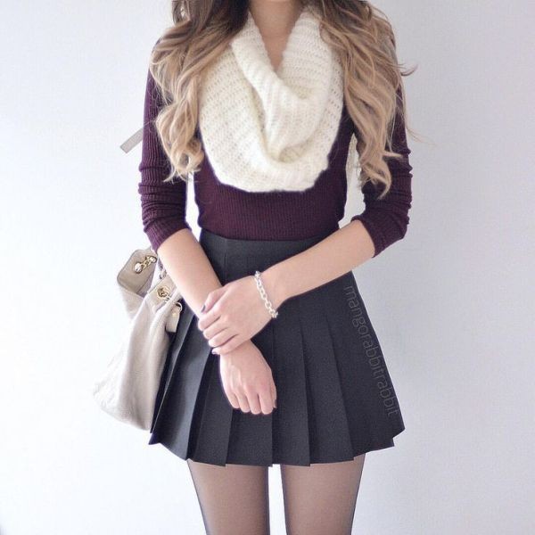 10+ Coolest Back-to-School Outfit Ideas This Year 81 miniskirts for school 17 10+ Coolest Back-to-School Outfit Ideas This Year - 81